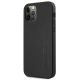 2. AMG Lederhülle mit Heißprägung für iPhone 12 Pro Max – Schwarz