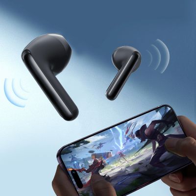 13. Joyroom JR-FB1 Funpods Bluetooth 6.0 In-Ear-Kopfhörer (TWS) mit KI-Funktionen – Schwarz