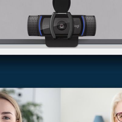 4. LOGITECH C920S PRO HD WEBCAM-Kamera