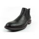 3. Wrangler Randy Herren Schuhe Chelsea Boots elegant modisch Slip-On Schwarz
