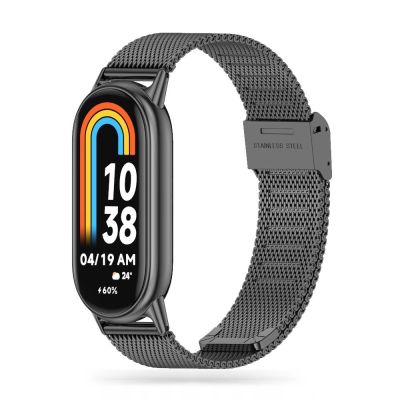 Tech-Protect MilaneseBand Armband für Xiaomi Smart Band 8 / 8 NFC – Schwarz