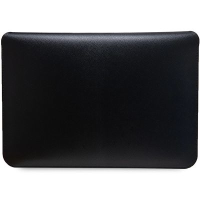 3. Hello Kitty PU-Metall-Logo-Hülle für einen 14-Zoll-Laptop – Schwarz