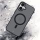 8. 3mk Smoke MagCase Hülle mit MagSafe für iPhone 16 – durchscheinend