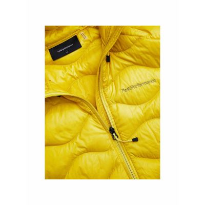 4. Herren-Daunenjacke PEAK PERFORMANCE M Helium Down Hood Jacket gelb