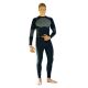 25. GLOVII Beheizbares Thermoaktiv-Unterwäsche-Set, Sweatshirt und Hose, Größe L, Schwarz, inklusive Batterien und Ladegerät, GXBL