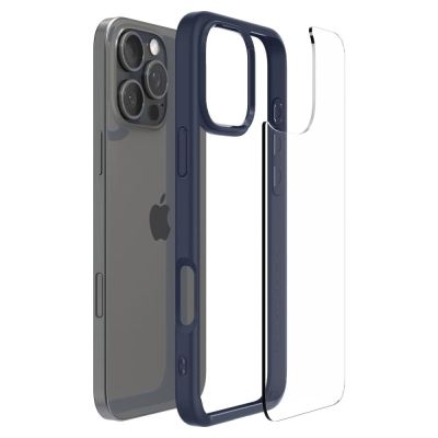 7. Spigen Ultra Hybrid-Hülle für iPhone 16 Pro Max – blau