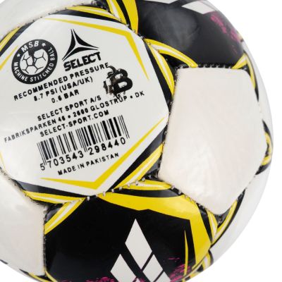 3. Select Futsal Talento 9 MINI Hallenfußball, 2. Klasse, weiß-rot-schwarz, 19258/370021