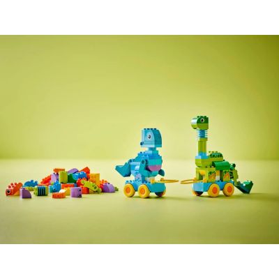 9. LEGO DUPLO 10451 3-in-1 Dinosaurier auf Rädern