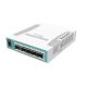 Mikrotik CRS106-1C-5S Gigabit-Ethernet (10/100/1000) Netzwerkadapter mit PoE-Unterstützung, Weiß