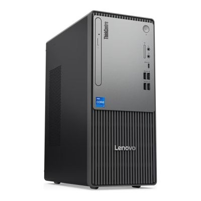13. Lenovo ThinkCentre neo 50t Intel® Core™ i3 i3-14100 8 GB DDR5-SDRAM 256 GB SSD Windows 11 Pro Tower-PC Schwarz, Grau