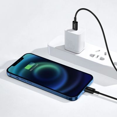 7. Baseus Superior Series 20W USB-C - Lightning Kabel mit Power Delivery 2m - Schwarz