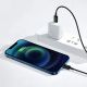 7. Baseus Superior Series 20W USB-C - Lightning Kabel mit Power Delivery 2m - Schwarz