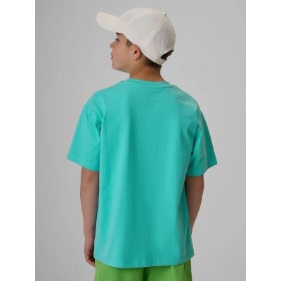 2. Baumwoll-T-Shirt für Jungen 4F 4FJRSS26TTSHM4174-047S