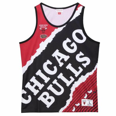 Mitchell & Ness NBA Chicago Bulls Jumbotron gerahmtes Basketballtrikot