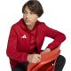 5. adidas Entrada 26 Kapuzenpullover mit durchgehendem Reißverschluss für Kinder, Rot, KH1781
