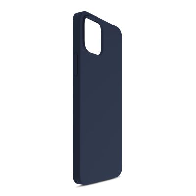 4. 3mk Silikonhülle für iPhone 15 Plus – Marineblau