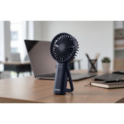 6. NOVEEN F120 USB-wiederaufladbarer Handventilator für den Schreibtisch