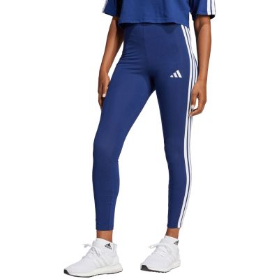Damen-Leggings adidas Essentials 3-Stripes Cotton dunkelblau JE0067