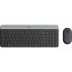 2. Logitech 920-009260 Tastatur und Maus inklusive, kabellos, QWERTZ-Tastatur, tschechisches Graphit