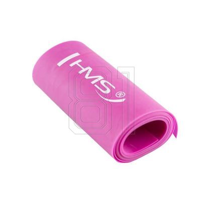 6. Pilatesband HMS TP01 PINK 0,7 x 120 x 1200 MM 17-34-022