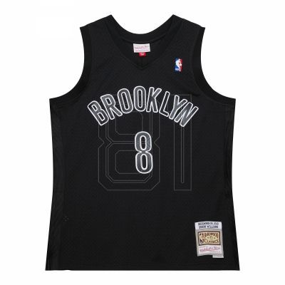 Mitchell & Ness NBA Swingman Brooklyn Nets Deron Williams T-Shirt M SMJY6513-BNE12DWMBLCK
