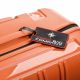 18. SwissBags Tourist Großer Koffer 77cm Orange