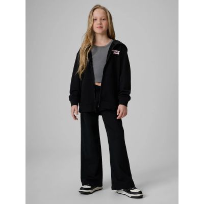 3. Lockerer Mädchen-Sweatshirt mit Kapuze 4F 4FJRSS26TSWSF2902-20S