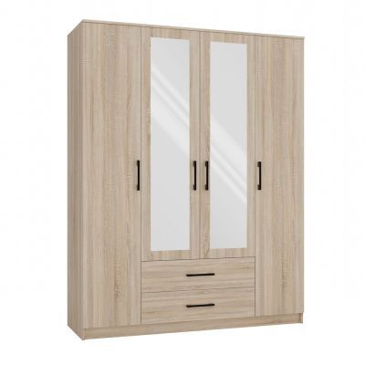 2. ROMANA KLEIDERSCHRANK 160X205 SONOMA MIT SPIEGEL