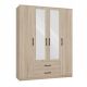 2. ROMANA KLEIDERSCHRANK 160X205 SONOMA MIT SPIEGEL