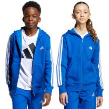 adidas Essentials Full-Zip Hoodie für Kinder Blau JY4977
