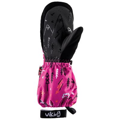 2. Viking Snoppy Kids Skihandschuhe für Kinder mit PrimaLoft-Isolierung, rosa (125/23/2288/46)