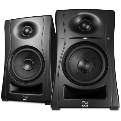 9. KALI AUDIOLP-UNF – Paar Bluetooth-Monitorlautsprecher. Multimedia-Lautsprecher, schwarz.