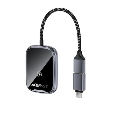 3. Acefast QC1 Kabelloser Kfz-Adapter – Grau
