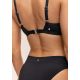 2. CASALL Overlap Bikini-Oberteil Schwarz