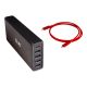 5. CLUB3D CSV-1564W100 USB 3.2 Gen 1 (3.1 Gen 1) Typ-C Dockingstation Schwarz