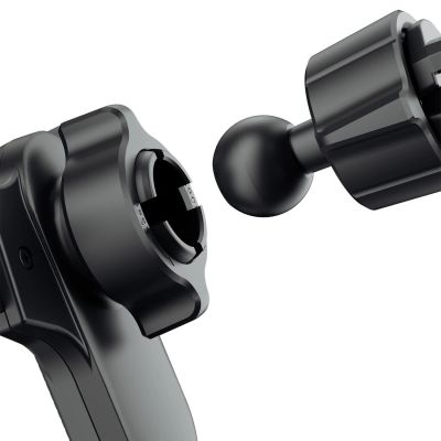 3. Dudao Gravitations-Smartphonehalter schwarz (F7s)