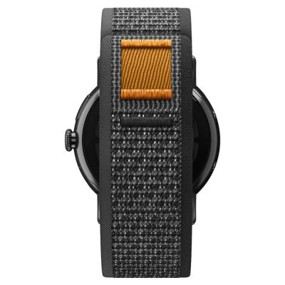 3. Spigen Athlex Air Armband für Google Pixel Watch 41 mm – Schwarz-Orange