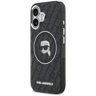 2. Karl Lagerfeld IML Karl Head Logo MagSafe Hülle für iPhone 17 - Schwarz
