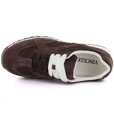 3. Damenschuhe aus braunem Wildleder, Modell Vinceza 86427