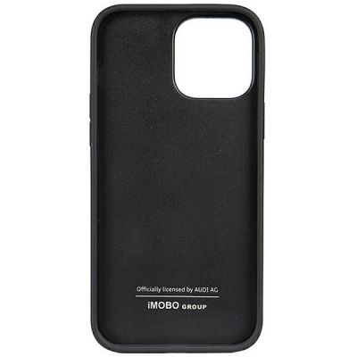 4. Audi Kunstleder iPhone 13 Pro Max 6,7" schwarz/schwarz Hardcase AU-TPUPPCIP13PM-TT/D1-BK