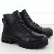 13. Damenstiefeletten in Schwarz Potocki Z25-JE19317