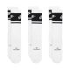 3. Nike Everyday Elevated Crew Socken, 3 Paar, Weiß und Schwarz, IM7949 901