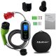 9. Qoltec Mobile Ladestation für Elektrofahrzeuge und Hybridfahrzeuge mit 2-in-1-Ladeeinstellung Typ 2 | 11 kW | 400 V | CEE 16 A | Wi-Fi | TUYA | SMART LIFE | LCD | Tragbar | Wallbox | 5 m