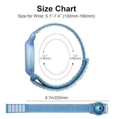 3. Tech-Protect Nylon-Armband für Apple AirTag 1/2 – Blau