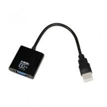 IBOX IAHV01 Adapter (HDMI M - D-Sub (VGA) F; 1 m; schwarz)