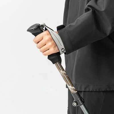 10. Qunature Nordic Walking Trekkingstock Aluminium 110 – 130 cm 1 Stk. - Braun