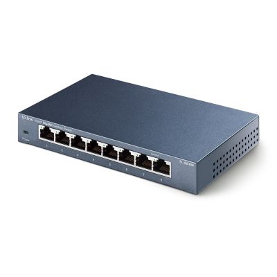 5. TP-Link TL-SG108 Unmanaged Gigabit Ethernet (10/100/1000) Schwarz