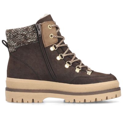 2. Wasserdichte Damen-Traperschuhe mit Plateau in Braun Rieker Y6210-25