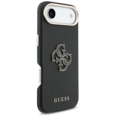 4. Guess FW Resin Logo iPhone Air Hülle - Schwarz