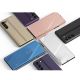 4. Clear View Case Hülle für Samsung Galaxy S23+ Flip Cover blau
